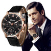 Watch Men Automatic Mechanical Leather