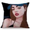 Colorful Girl POP Art Cushion Cover