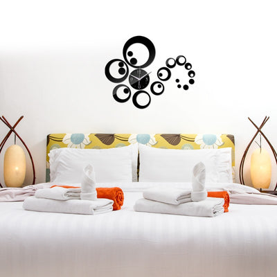Acrylic Multi Circle Wall Clock
