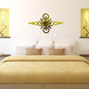 Acrylic Still Life Horse Butterfly Wall Clock