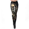 Skull Leggings New Design Gothic Style Lion