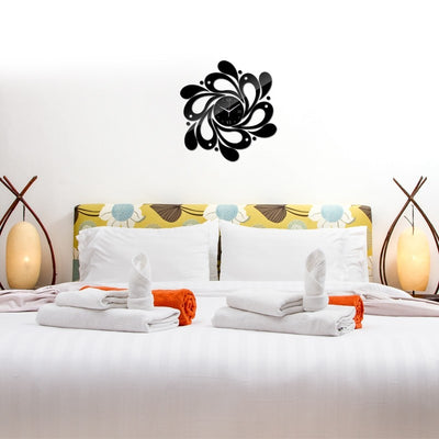 Acrylic Art Stickers Wall Clock