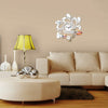 Acrylic Art Stickers Wall Clock