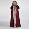 Hooded Coat Gothic Winter Faux fur Women's Long Free Size