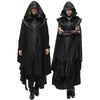 Hooded Coat Gothic Winter Faux fur Women's Long Free Size