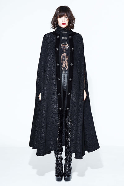 Hooded Coat Gothic Winter Faux fur Women's Long Free Size