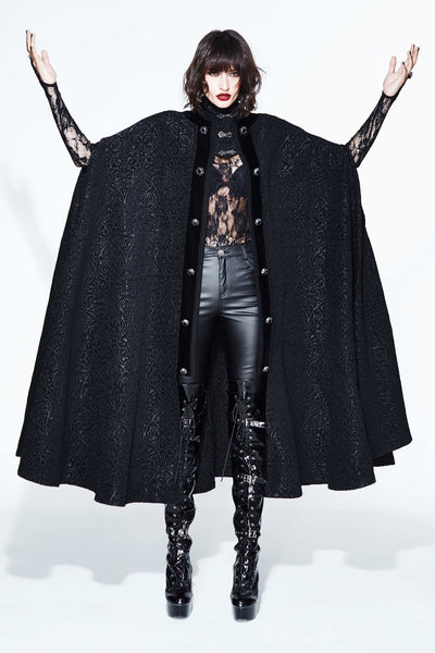 Hooded Coat Gothic Winter Faux fur Women's Long Free Size