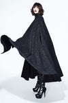 Hooded Coat Gothic Winter Faux fur Women's Long Free Size