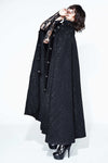 Hooded Coat Gothic Winter Faux fur Women's Long Free Size