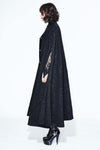 Hooded Coat Gothic Winter Faux fur Women's Long Free Size