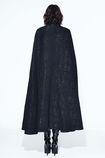 Hooded Coat Gothic Winter Faux fur Women's Long Free Size