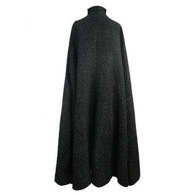 Hooded Coat Gothic Winter Faux fur Women's Long Free Size