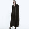 Hooded Coat Gothic Winter Faux fur Women's Long Free Size