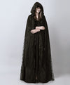 Hooded Coat Gothic Winter Faux fur Women's Long Free Size