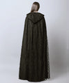 Hooded Coat Gothic Winter Faux fur Women's Long Free Size