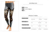 Leggings Steampunk Series Design Bigger Mechanical Gear