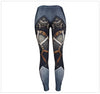 Leggings Steampunk Series Design Bigger Mechanical Gear