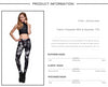 Leggings Sugar Skull Digital Gothic Ankle Print