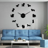 Puppy Dog Acrylic Wall Clock
