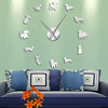 Puppy Dog Acrylic Wall Clock