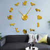 Puppy Dog Acrylic Wall Clock