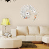 Acrylic Geometric Wall clock