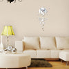 Acrylic Leafs and branch Wall Clock