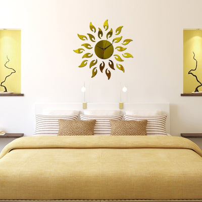 Acrylic Sun Wall Clock