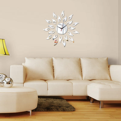 Acrylic Sun Wall Clock