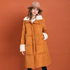 Fur Collar Coat Cartoon Embroidery