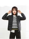 Jacket down coat hooded ultra-light for women