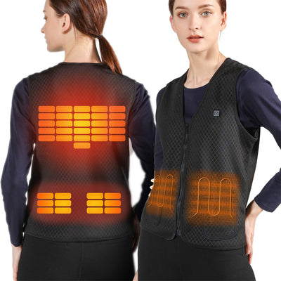 Infrared Heating Vest Jacket Flexible Electric Thermal Clothing for Men