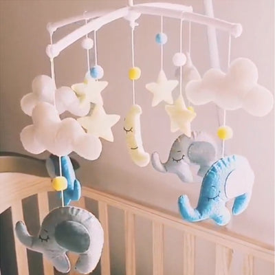 Crib Mobile Rattles Bracket Music Box