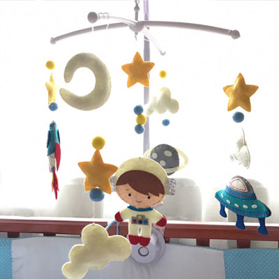 Crib Mobile Rattles Bracket Music Box