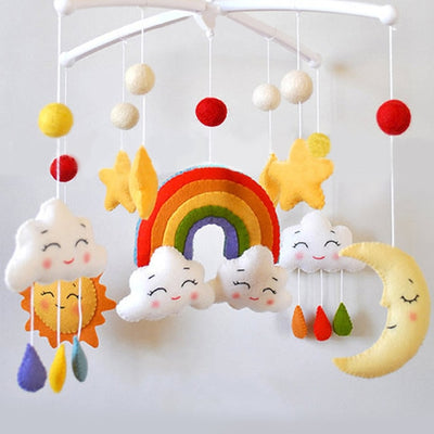 Crib Mobile Rattles Bracket Music Box