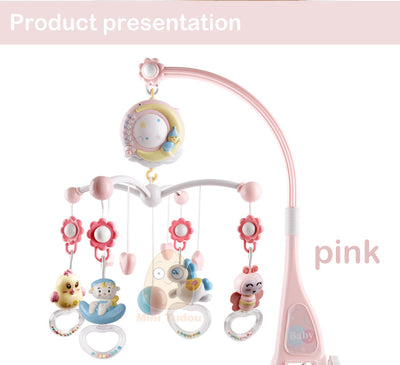 Baby Crib Mobile With Music Box