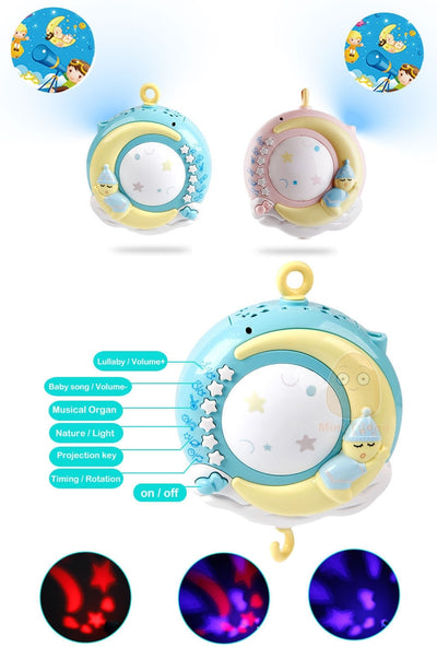 Baby Crib Mobile With Music Box