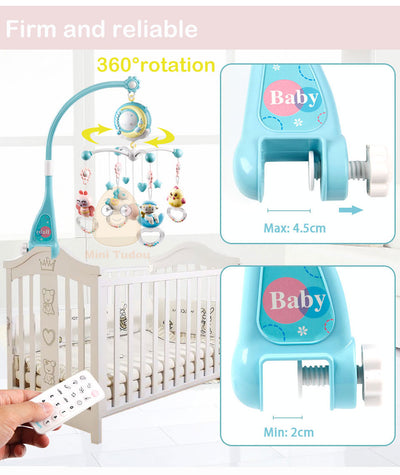 Baby Crib Mobile With Music Box
