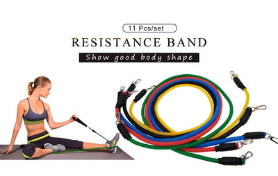 Pull Rope Fitness Exercises Resistance Bands