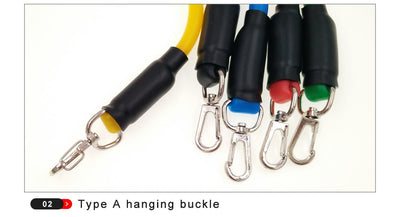 Pull Rope Fitness Exercises Resistance Bands