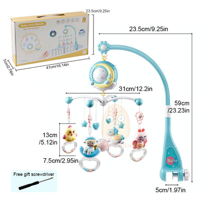 Baby Crib Mobile With Music Box