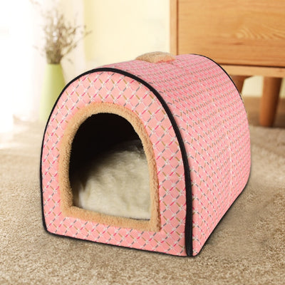 Cat Puppy Dog Winter Cave House