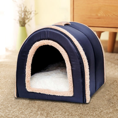 Cat Puppy Dog Winter Cave House