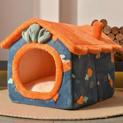 Cat Dog Cushion Cave House