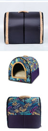 Cat Puppy Dog Winter Cave House