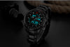 Watch Men LED Analog Digital Stainless