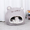 Cat or Puppy Dog Warm Pet Cave House Cut Design