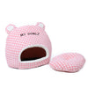 Cat or Puppy Dog Warm Pet Cave House Cut Design