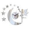 Wall Clock Acrylic Stickers Star Modern Design
