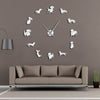 Puppy Dog Acrylic Wall Clock